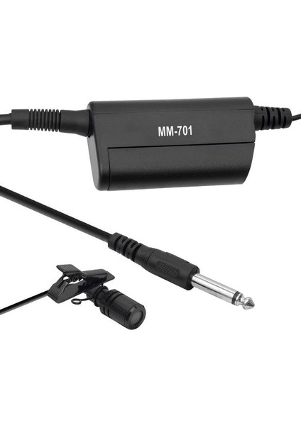 MM-701 Kablolu 600 Ohm Yaka Mikrofonu