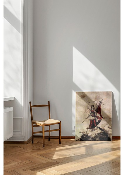 Vatan Ana - Kanvas Tablo - Osmanlı Cumhuriyet Tarihi Duvar Dekoru modelleri