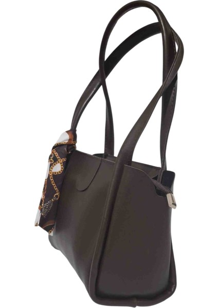 Kahverengi Fuları El ve Omuz Kadın Çanta fiyatları