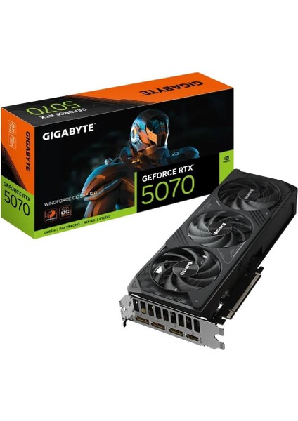 Gıgabyte RTX5070 Wındforce GV-N5070WF3OC-12GD VGA