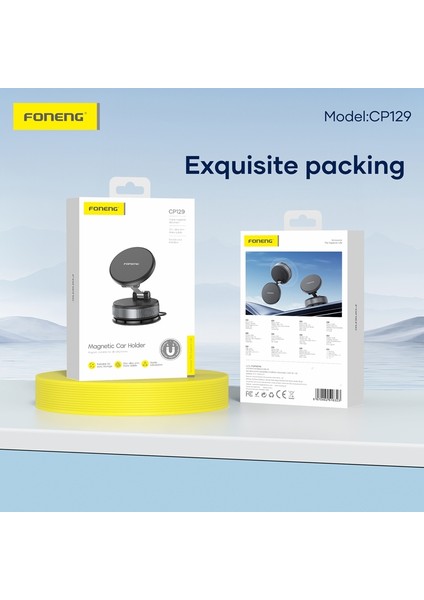 Araç Tutucu Düz ve Pürüzsüz Tüm Yüzeylere Kuvvetli Tutunan Araç Içi Telefon Tutucu Vakumlu Magsafe modelleri