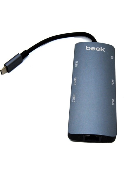 BA-DCK-UC08DH 8'li USB Type-C Docking Station modelleri
