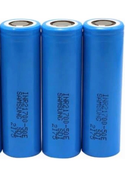 21700 50 E (Yenilenmiş) Lityum Pil 3.7VOLT 5000 Mah 10 Amper indirimleri