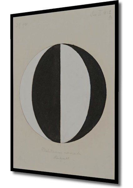 Çerçeve Görünümlü Siyah Beyaz Geometrik Sanat Dekoratif Ahşap Mdf Tablo Dikdörtgen Tablo fiyatları