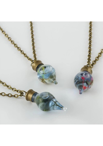 Sulu Çiçek Fanus Canlı Kolye fiyatları