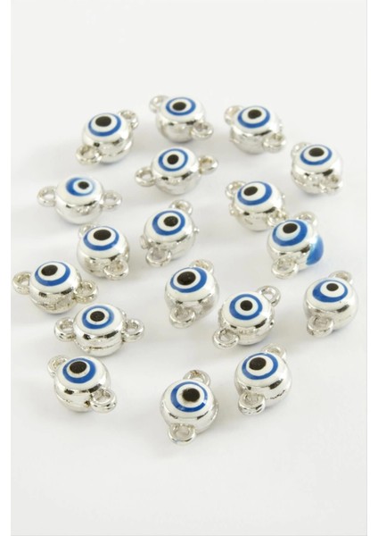 Nazar Çift Kulplu Mineli Bileklik ve Kolye Ucu Aparatı 1 Adet