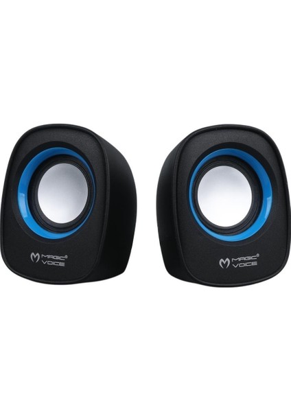 D-05A Mini 5 Watt Aux 2.0 Multimedia 1+1 USB Speaker - Hoparlör