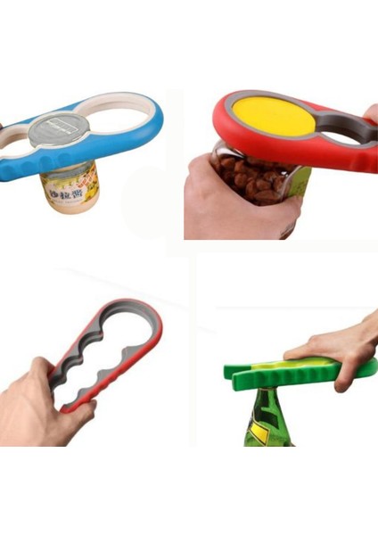 Kolay Kullanımlı Kavanoz - Konserve ve Şişe Açıcı