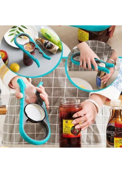 Kolay Kullanımlı Kavanoz - Konserve ve Şişe Açıcı fırsatları