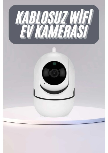 360° Full Hd Akıllı Kamera Hareket Sensörlü Wifi Kamera Çocuk Güvenlik Kamerası