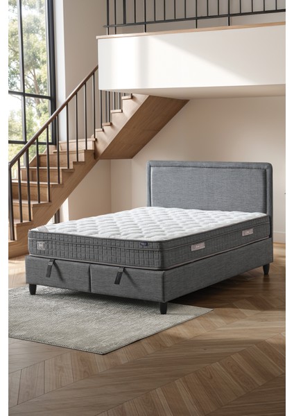 Melisa Çift Kişilik Antibakteriyel Full Ortopedik Paket Visco Yaylı Yatak