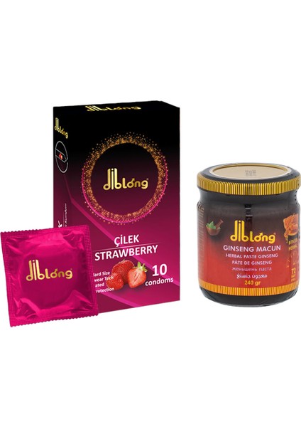 prezervatif and ginseng macun 240 gr