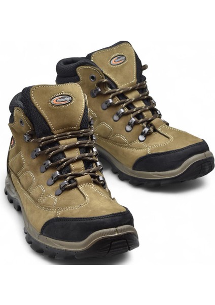 5538 Ortopedik Taban Su Geçirmez Unisex Hakiki Deri Bot Ayakkabı indirimleri