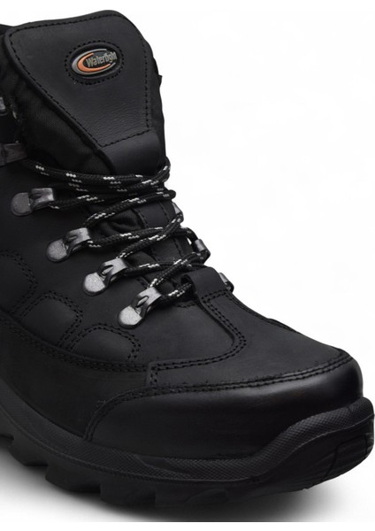 5538 Ortopedik Taban Su Geçirmez Unisex Hakiki Deri Bot Ayakkabı indirimleri