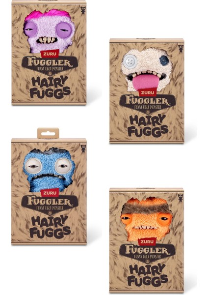 Kıllı Süper Yumuşak Zuru Fuggler Hairy Fuggs Komik Çirkin Peluş Oyuncaklar 10 Lu Set Tek İLANDA-22CM fırsatları