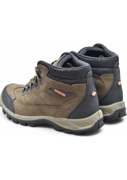 5538 Ortopedik Taban Su Geçirmez Unisex Hakiki Deri Bot Ayakkabı indirimleri