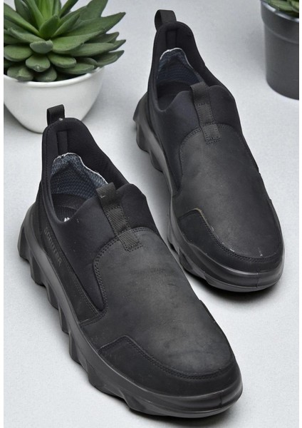 7206 Ortopedik Taban Hakiki Deri Erkek Ayakkabı Bağcıksız Erkek Ayakkabı indirimleri