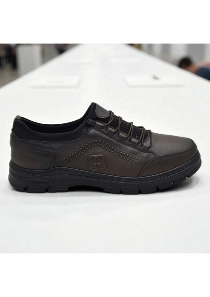 389R Tam Ortopedik Topuk Masajlı Taban Erkek Ayakkabı Hakiki Deri Mevsimlik Ayakkabı modelleri