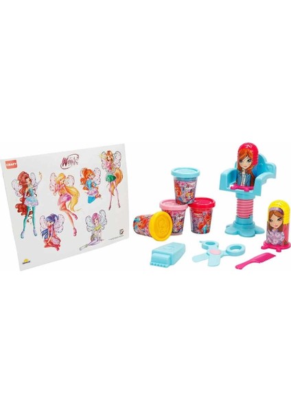 Crafy Winx Sihirli Salon Oyun Hamur Seti 15 Parça fırsatları