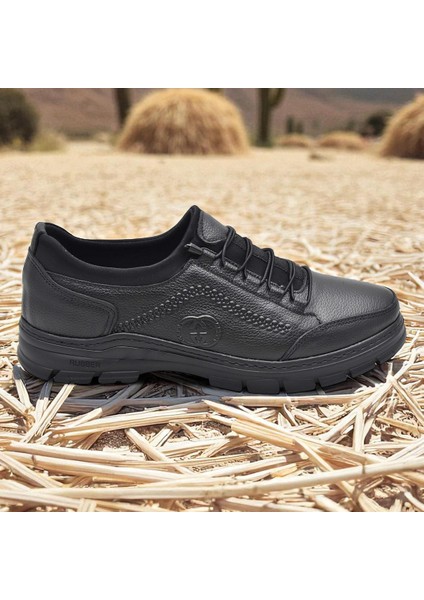 389R Tam Ortopedik Topuk Masajlı Taban Erkek Ayakkabı Hakiki Deri Mevsimlik Ayakkabı modelleri