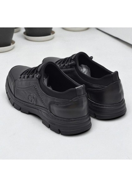 389R Tam Ortopedik Topuk Masajlı Taban Erkek Ayakkabı Hakiki Deri Mevsimlik Ayakkabı indirimleri