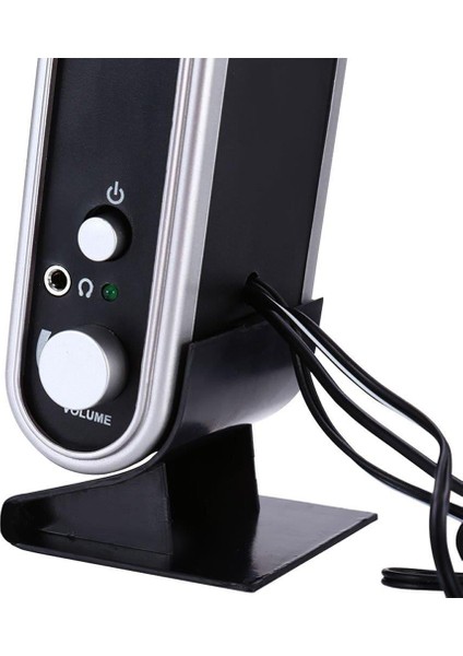 HY-218 1+1 USB Ince Tasarım Siyah Hoparlör - Speaker fiyatları