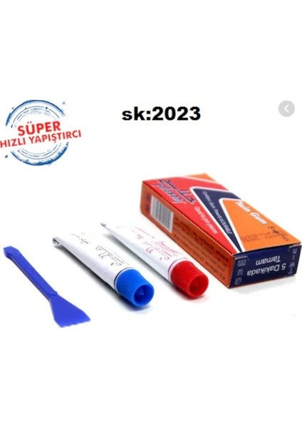 Ikiz Tüp Iran Yapıştırıcısı - Çift Karışımlı Seçiniz 5 Çift