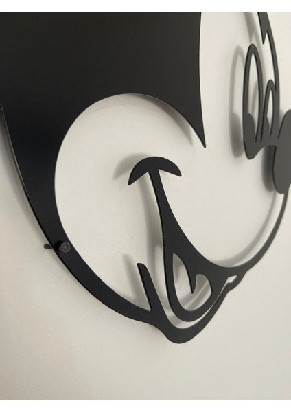 Mickey Mouse Figürlü Metal Tablo | Eğlenceli Çocuk Odası Duvar Dekoru modelleri