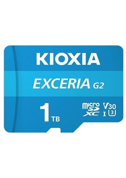 1tb Kıoxıa Excerıa G2 Mıcro Sdxc U3 V30 4K 100 Mb/s LMEX2L001TG2