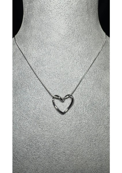 Düğüm Kalp Kolye, Kadın Kolye, Paslanmaz Çelik Kolye 316L Çelik fırsatları