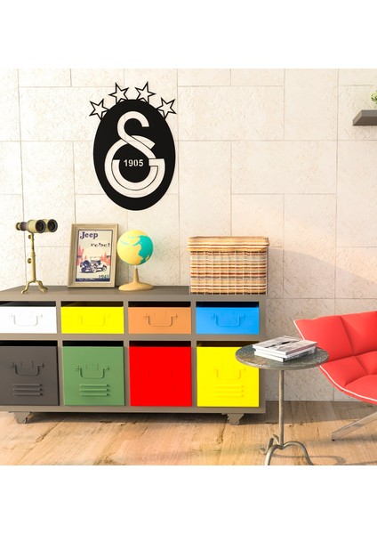 Galatasaray Logolu Metal Tablo | Taraftar Duvar Dekoru 1905 Tasarım fiyatları