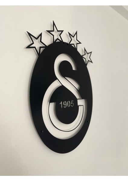 Galatasaray Logolu Metal Tablo | Taraftar Duvar Dekoru 1905 Tasarım fırsatları