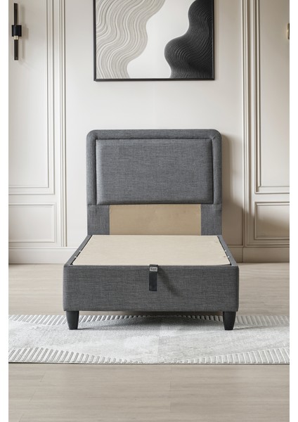 Melisa Tek Kişilik Sandıklı Baza + Full Ortopedik Antibakteriyel Visco Yatak + Başlık 3 Lü Set fiyatları