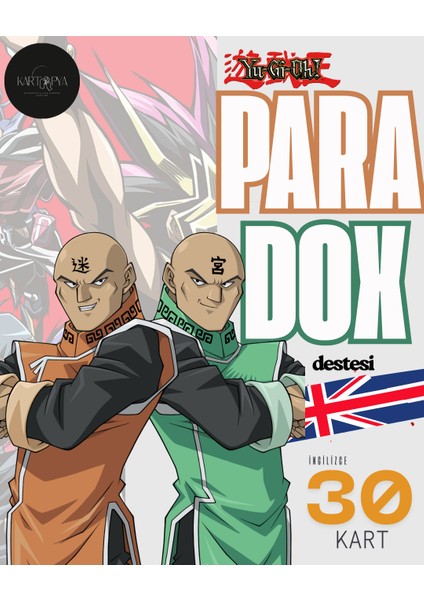 Yu-Gi-Oh! Ingilizce Paradox Destesi 30 Kart Yugioh