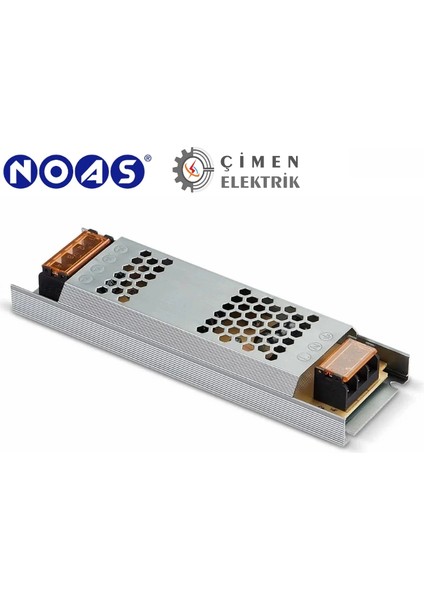 Noas YL25 0200 Süper Slim 16,5A LED Trafosu 12V 200W