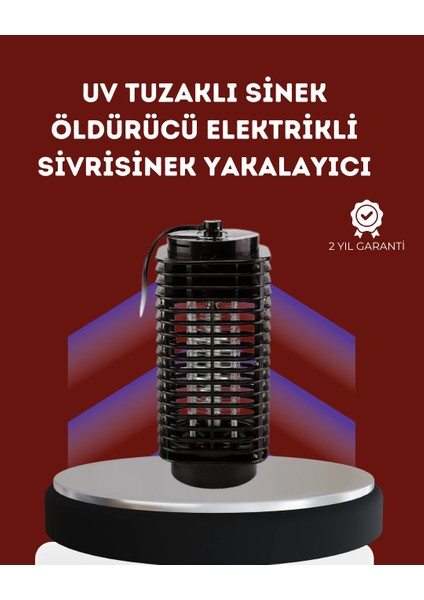 Uzun Ömürlü Elektrikli Sivrisinek Katili – Sessiz Çalışma, Güçlü Performans