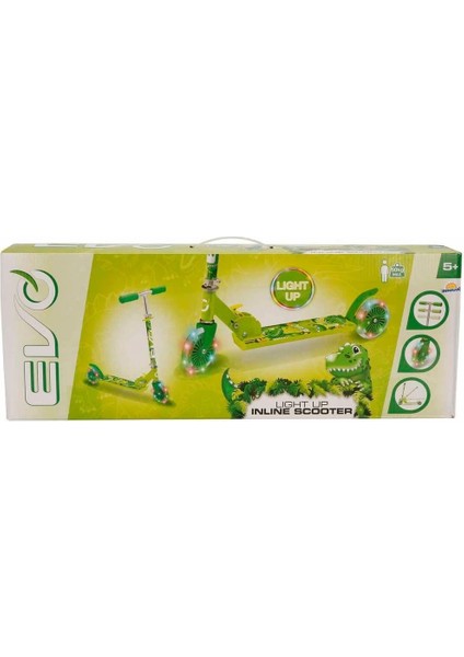 Evo 2 Tekerlekli Katlanabilir Dino Inline Işıklı Scooter fırsatları