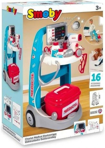 760034027 Tıbbi Kurtarma Arabası -Smoby