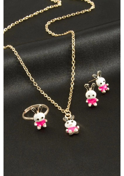 Tavşan Mineli Set Kolye fiyatları