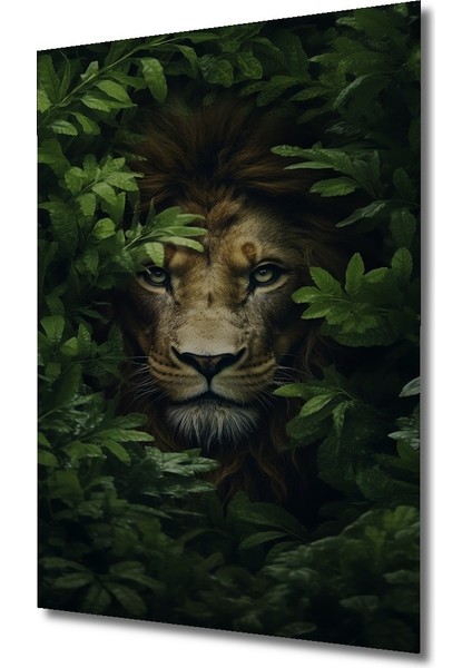 Gızemlı Ormanın Aslanı Dekoratif Ahşap Mdf Ev/işyeri Duvar Tablo Dikdörtgen Ev/işyeri Duvar Tablo fiyatları