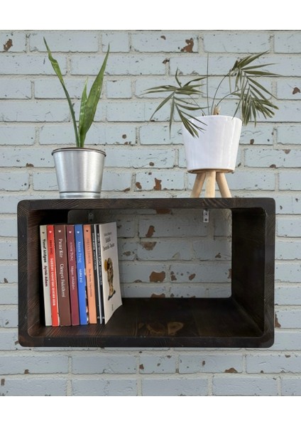 Raf Tipi Ahşap Komodin