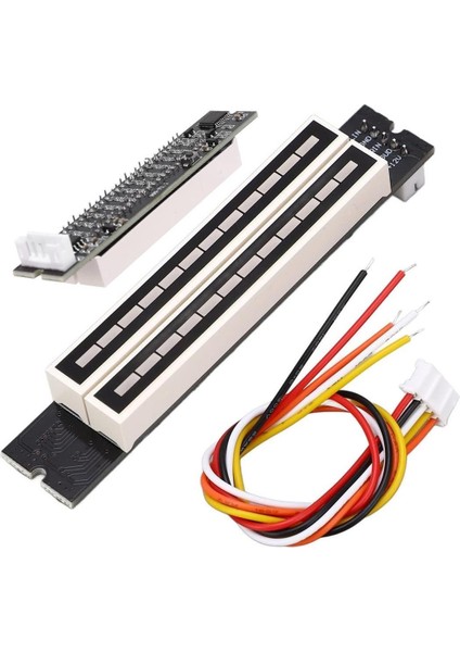 PM-26793 12BIT LED Müzik Seviyesi Gösterge Modülü Turuncu Kırmızı DC12VOLT