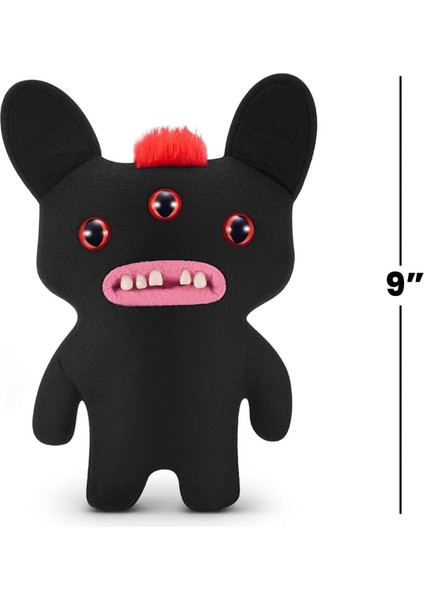 Kıllı Süper Yumuşak Zuru Fuggler Hairy Fuggs Peluş Oyuncak Reeko Mohawk Black 22CM fiyatları