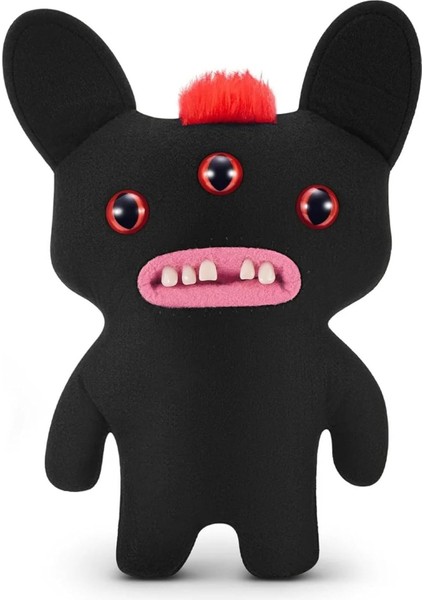 Kıllı Süper Yumuşak Zuru Fuggler Hairy Fuggs Peluş Oyuncak Reeko Mohawk Black 22CM modelleri