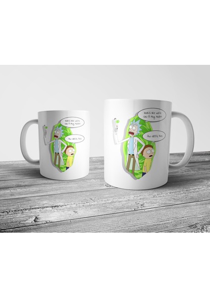 Rick And Morty Kupa Bardak Model 2 fiyatları