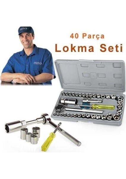 Özel Çantalı 40 Parça Cırcırlı Lokma Seti fiyatları