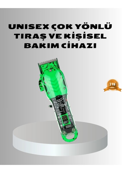 Suya Dayanıklı Çok Amaçlı Tıraş Makinesi – Islak & Kuru Kullanım, Seyahat Uyumlu