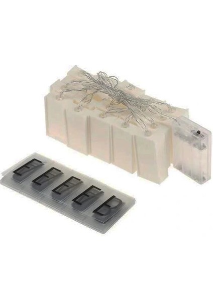 Buffer® 10LU Lightbox Işıklı Harf Mesaj Panosu Dekoratif Harf Işık Zinciri indirimleri