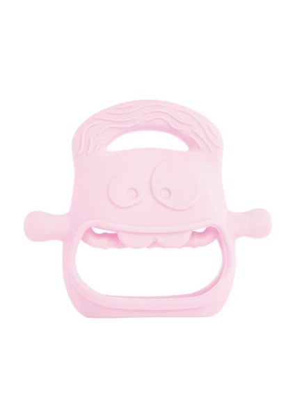 Pembe Bebek Silikon Diş Kaşıyıcı