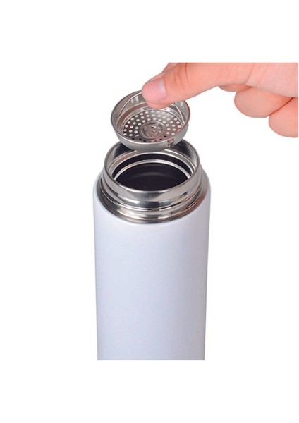 Öğretmenler Günü Dereceli Çelik Dijital LED Sıcaklık Göstergeli Akıllı Termos Matara Isim Baskılı 500ML modelleri